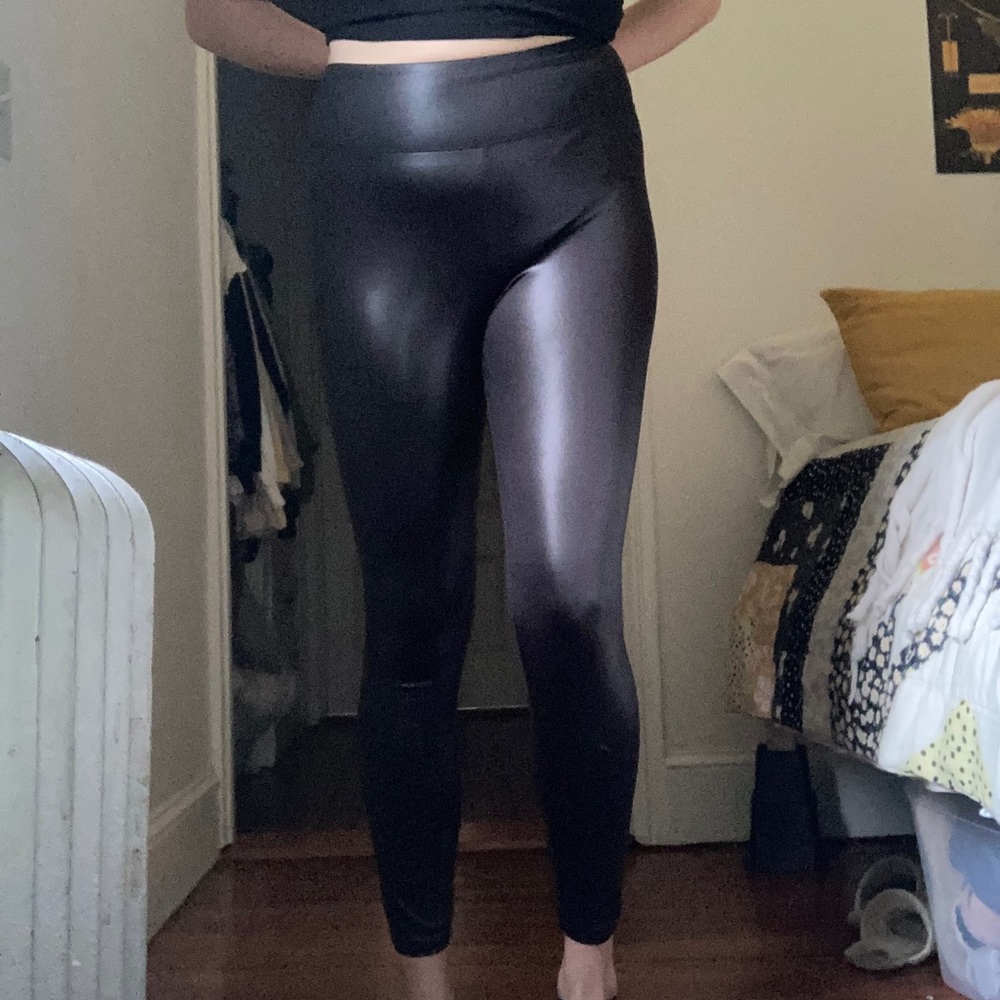 Faux Leather Leggings